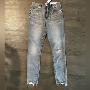 LOFT, high waisted skinny ankle
